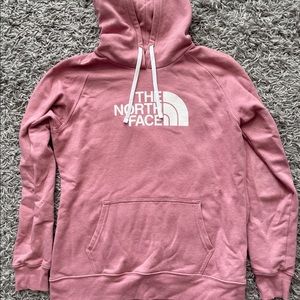 Pink North Face Hoodie
